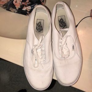 Classic white vans